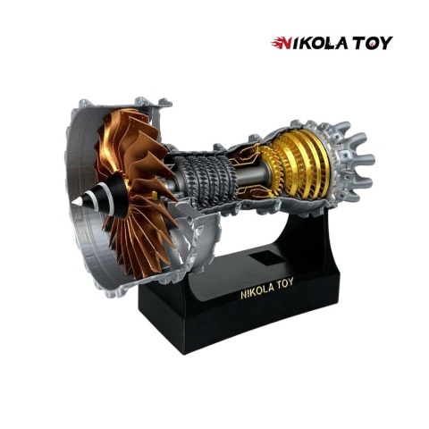 Model silnika turbowentylatorowego NK-2504 profil