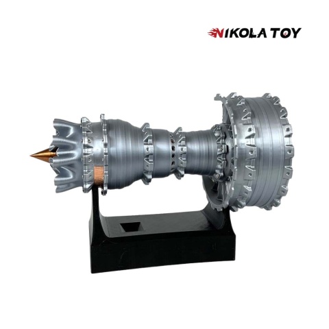 Model silnika turbowentylatorowego NK-2504 osłonięta część