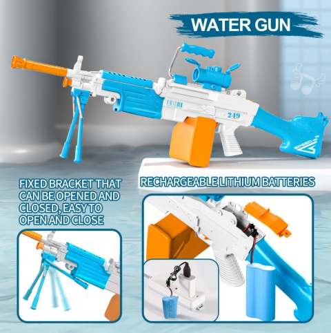 NIKOLATOY® M249 – Karabin maszynowy na wodę