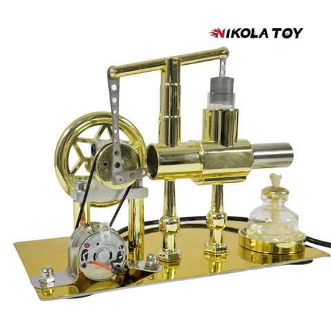 Silnik Stirlinga, USB, LED NK-2538