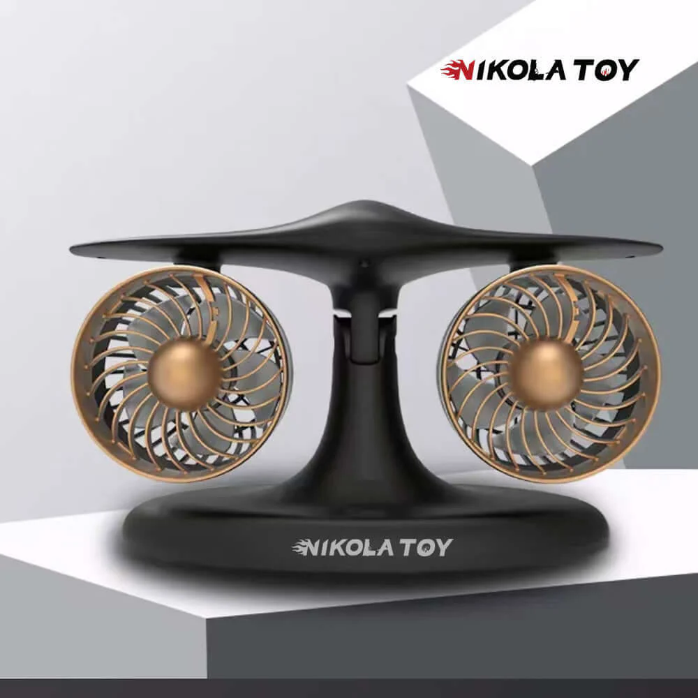 Wentylator Biurkowy Turbo Jet Fan J2 Odrzutowy Regulacja Obrotów, LED, USB, Prezent - obrazek 8