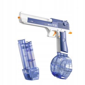 Elektryczny pistolet na wodę automatyczny NIKOLATOY, akumulator, zasięg 10m