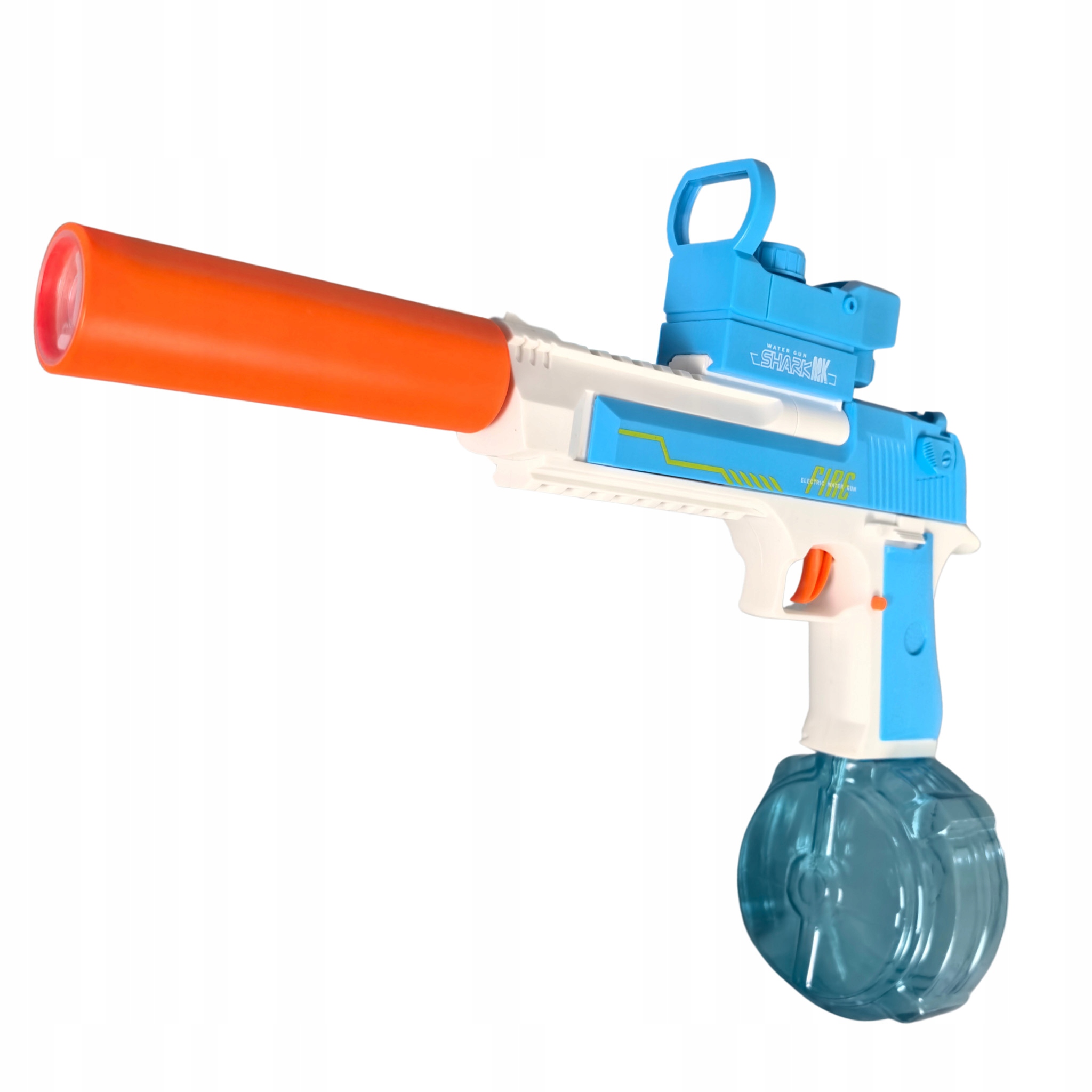 Elektryczny pistolet na wodę śmingus dyngus NIKOLATOY akumulator zasięg 10m