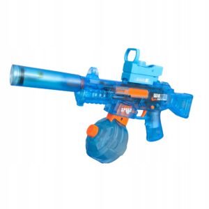 Elektryczny pistolet na wodę NIKOLATOY, efekt LED, akumulator, zasięg 10m