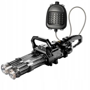 Elektryczny pistolet na wodę NIKOLATOY, efekt LED, akumulator, zasięg 10m