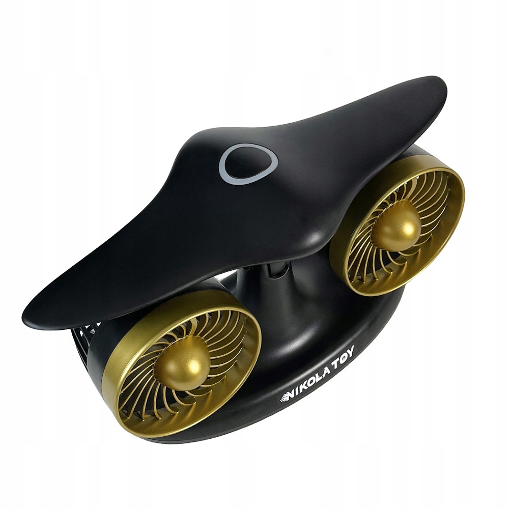 Wentylator Biurkowy Turbo Jet Fan J2 Odrzutowy Regulacja Obrotów, LED, USB, Prezent - obrazek 3