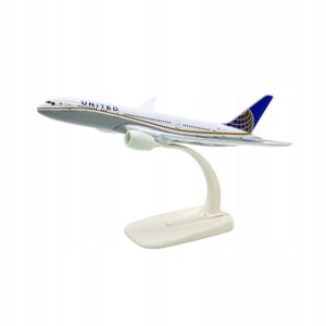 Model samolotu Boeing 787 Dreamliner United Airlines, 1:350 ze stojakiem