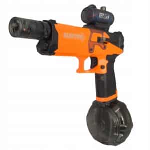 Elektryczny pistolet na wodę NIKOLATOY, efekt LED, akumulator, zasięg 10m