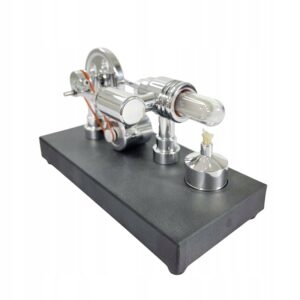Silnik Stirlinga NikolaToy generator USB, model edukacyjny z miernikiem