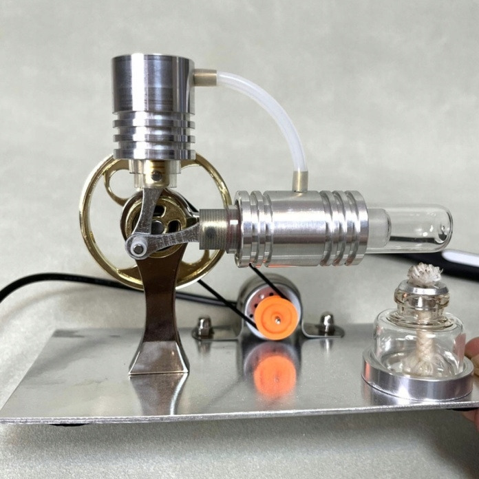 Silnik Stirlinga NikolaToy generator cieplny, model, zestaw edukacyjny USB - obrazek 5