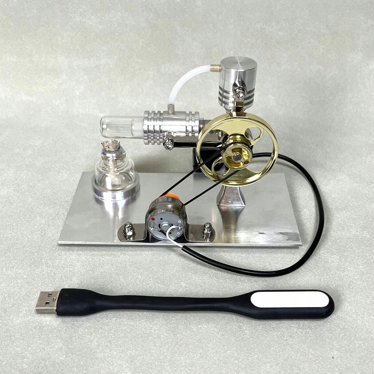 Silnik Stirlinga NikolaToy generator cieplny, model, zestaw edukacyjny USB - obrazek 6