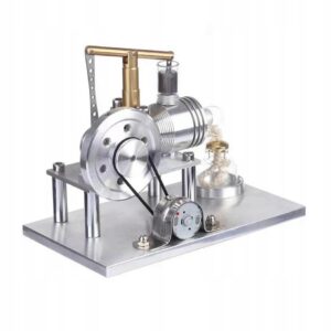 Model Silnika Stirlinga generator, LED, edukacyjny, na prezent NikolaToy